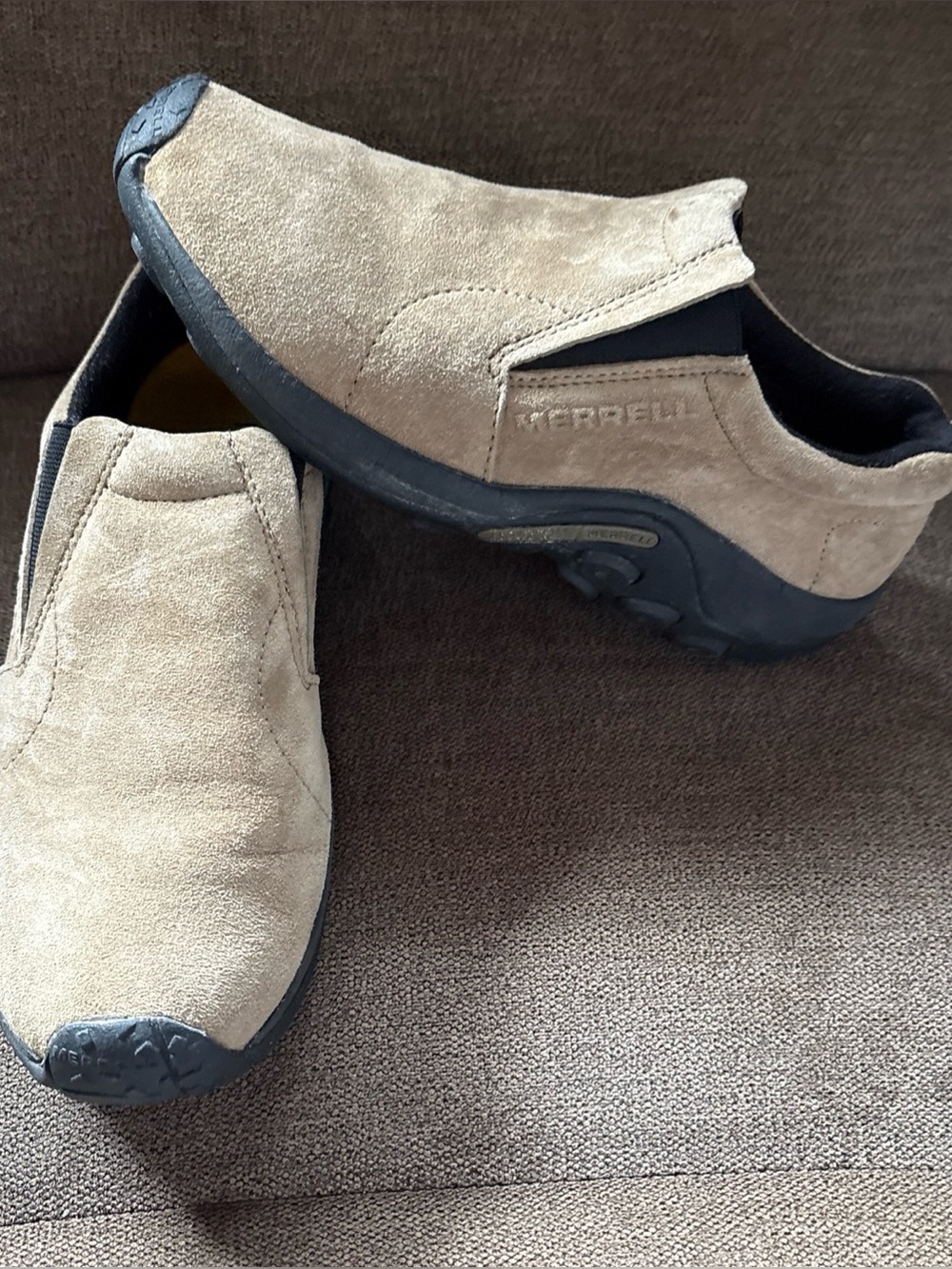 Merrell Women's Jungle  Suede Classic Taupe Moc Size 8 Shoe